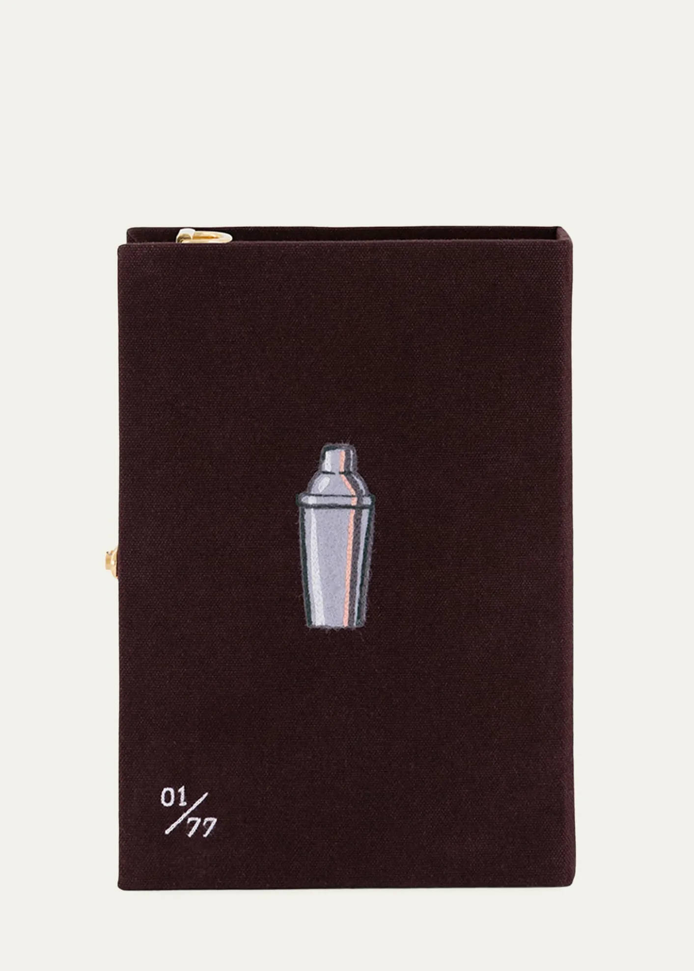 Olympia Le-TanIt's Cocktail Time Book Clutch Bag with Strap