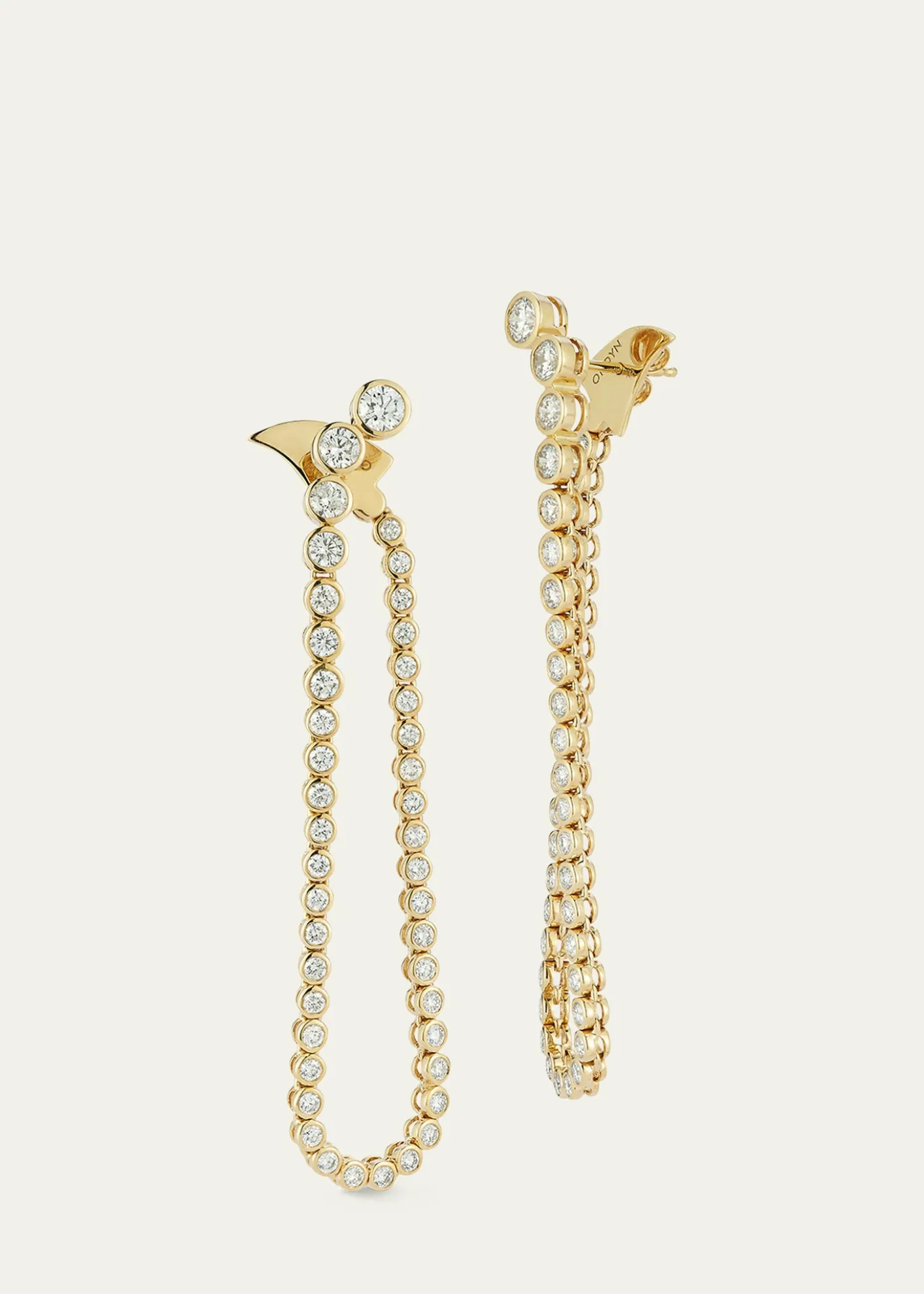 ONDYNGrand Fluorescence Earrings with Diamonds