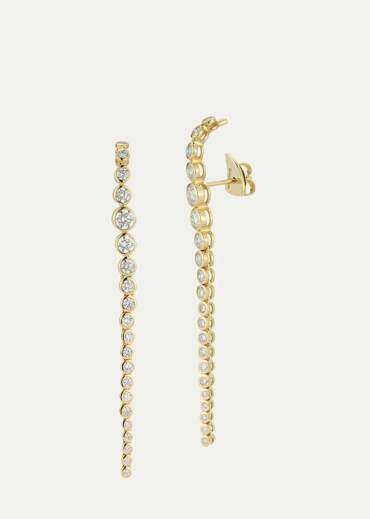 ONDYNGrand River Earrings with Diamonds