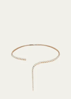 ONDYNImperial Wavelength Necklace with Diamonds