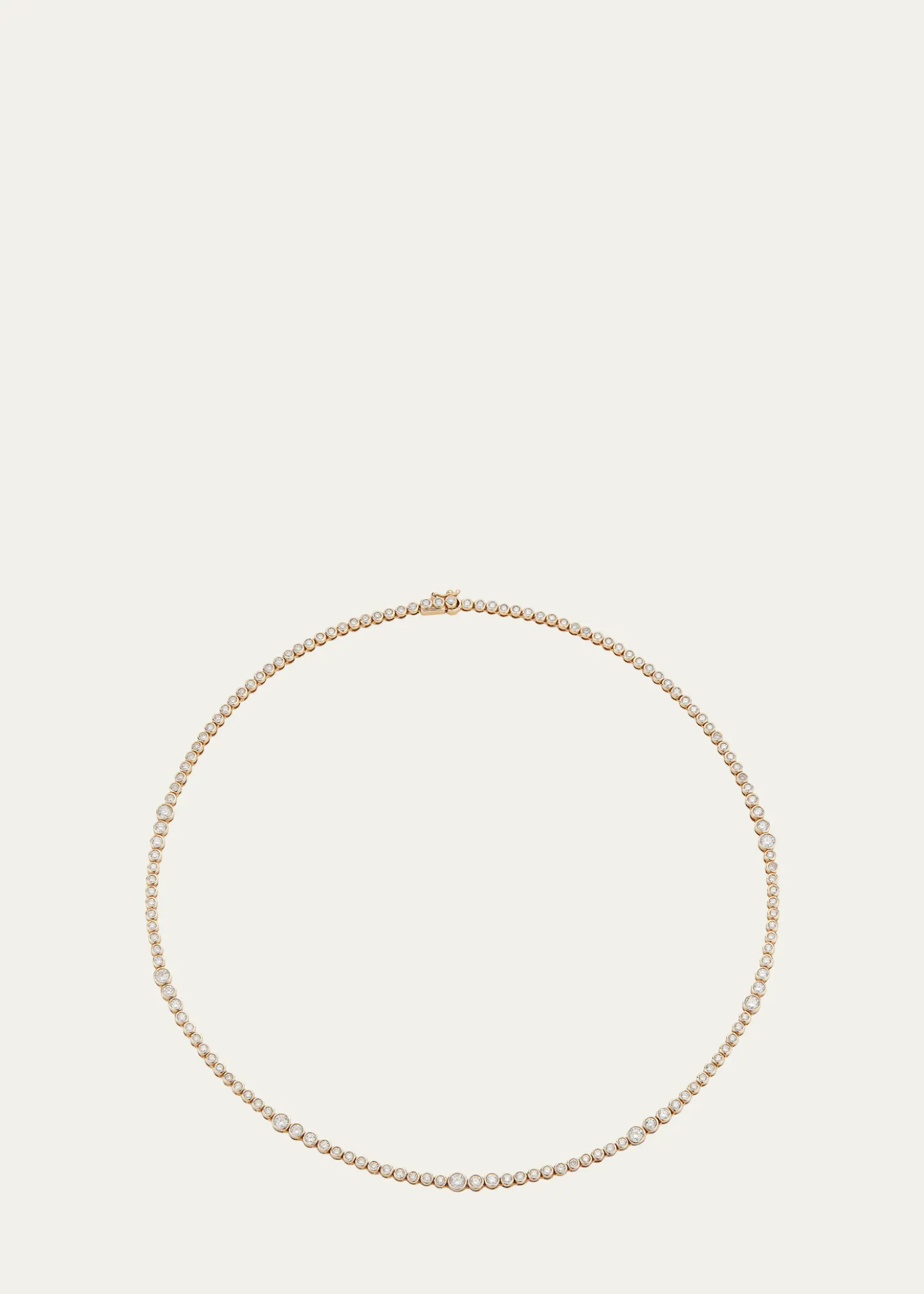 ONDYNRainsun Tennis Necklace with Diamonds, 15"L