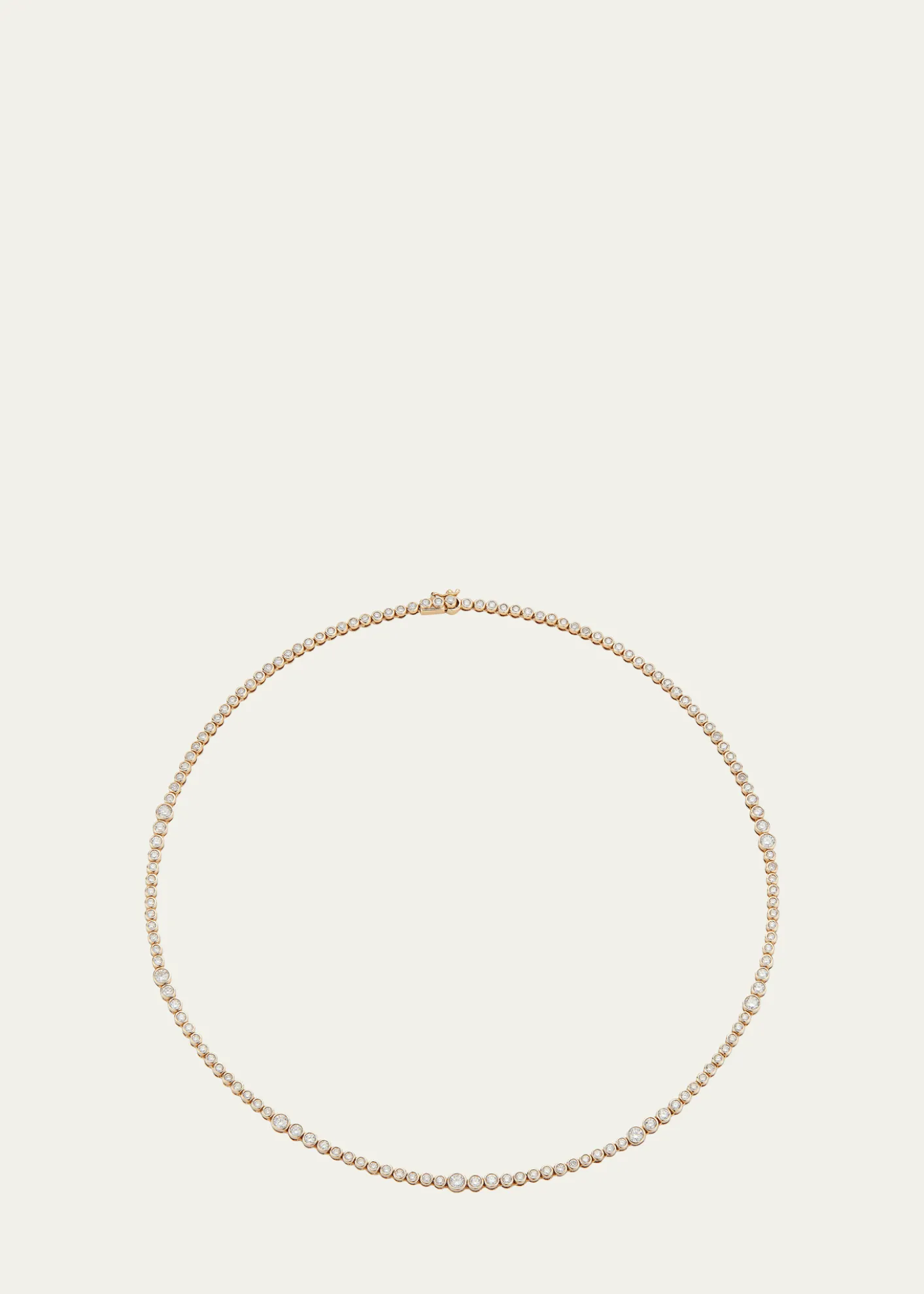 ONDYNRainsun Tennis Necklace with Diamonds, 16"L