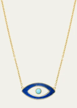 Orly MarcelEvil Eye Inlay Necklace