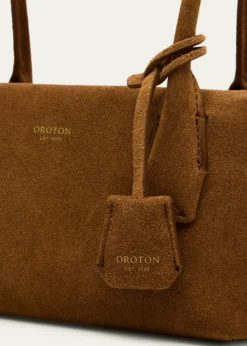 OrotonBreeze Suede Baguette Shoulder Bag