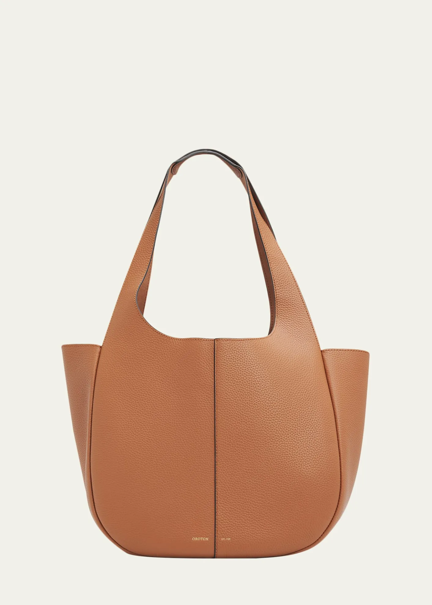 OrotonEmilia Pebbled Leather Tote Bag