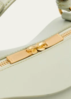 OrotonMica Mini Leather Bowling Bag