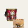 OrtigiaAmbra Nera Alabaster Candle, 8.8 oz.
