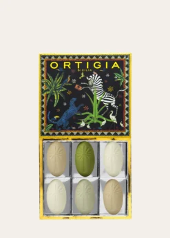 OrtigiaJungle Soap Set, 6 x 0.8 oz.