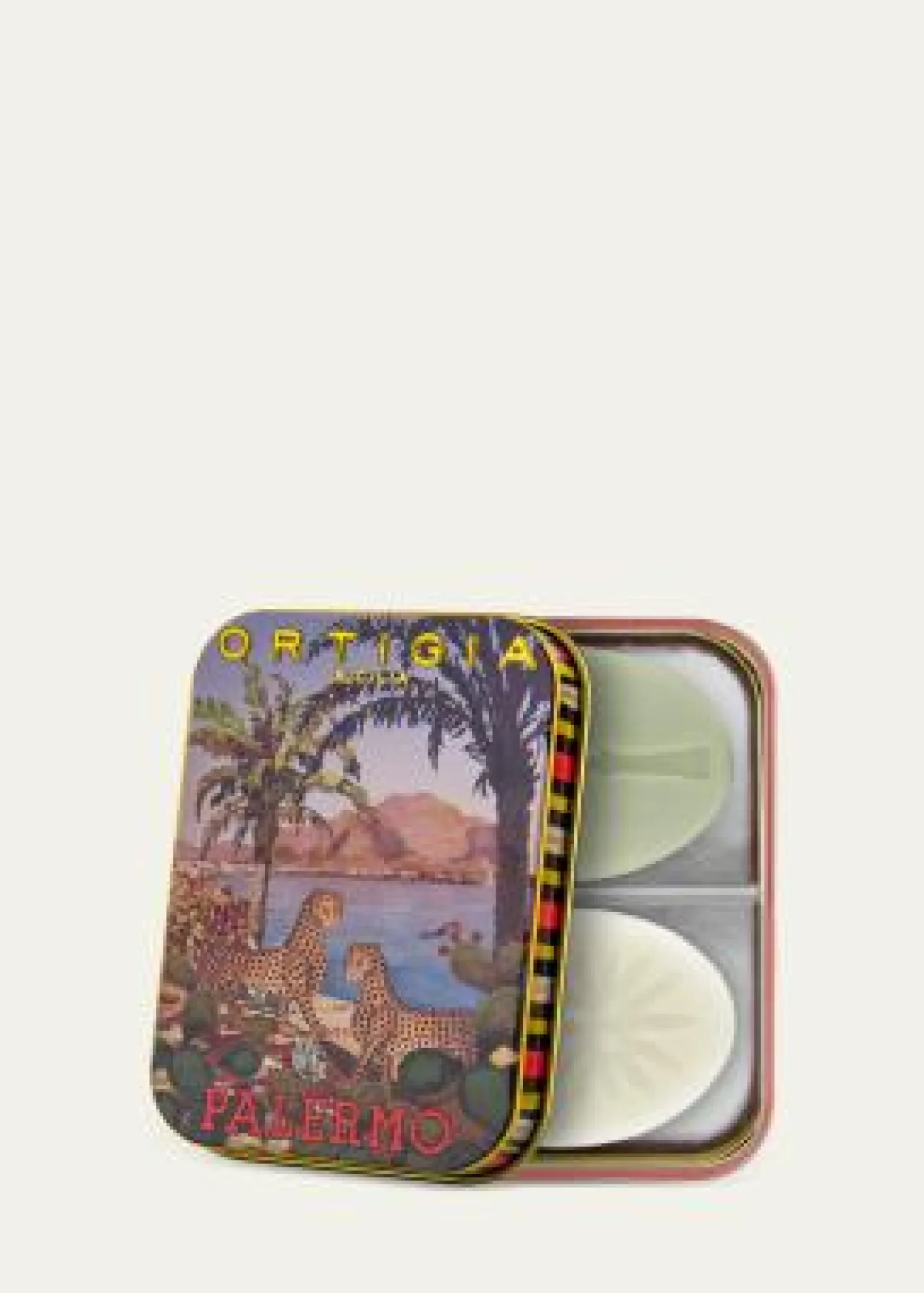 OrtigiaPalermo City Bar Soap Tin, 2 x 0.9 oz.