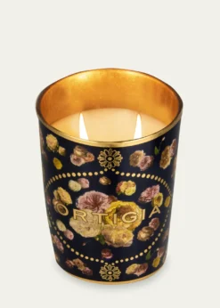 OrtigiaRose Antiche Decorated Candle, 13.4 oz.