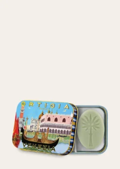 OrtigiaVenezia City Bar Soap Tin, 2 x 0.9 oz.