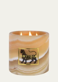 OrtigiaZagara Alabaster Candle, 8.8 oz.