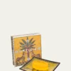 OrtigiaZagara Glass Plate & Soap Set