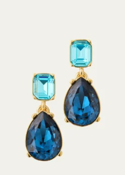 Oscar de la RentaCrystal Drop Earrings