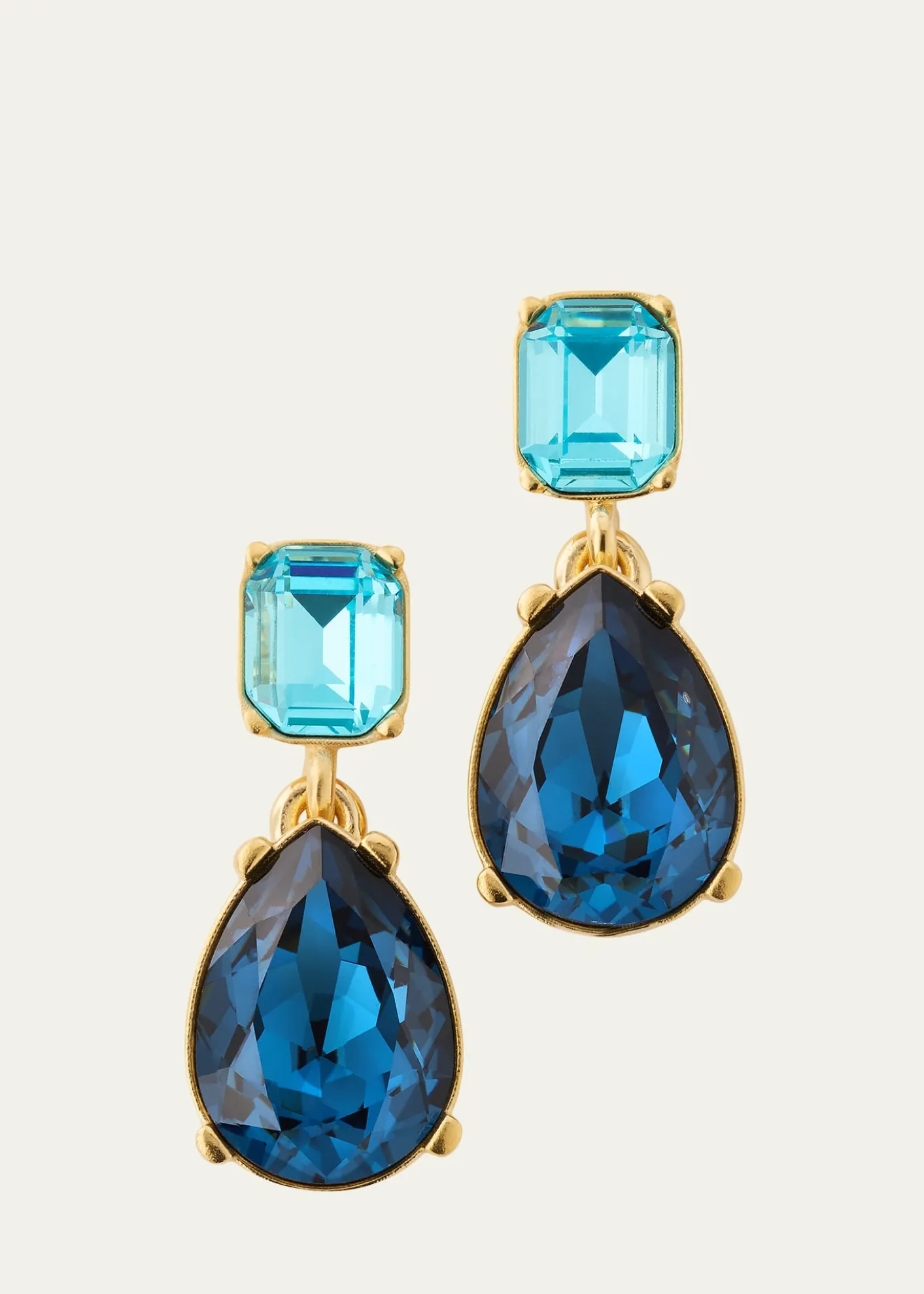 Oscar de la RentaCrystal Drop Earrings
