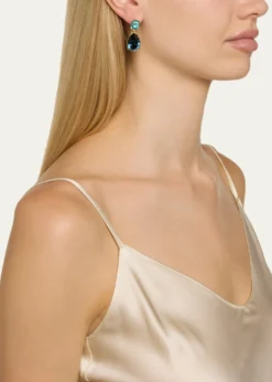 Oscar de la RentaCrystal Drop Earrings