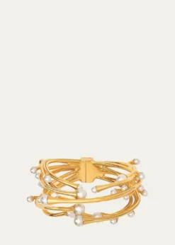 Oscar de la RentaPearly Nest Cuff Bracelet