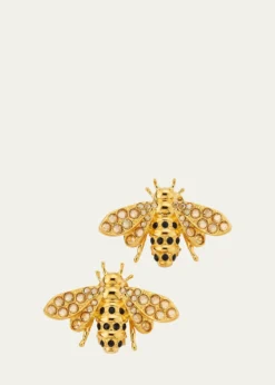 Oscar de la RentaBee Stud Earrings