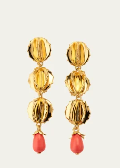 Oscar de la RentaCactus Strand Earrings