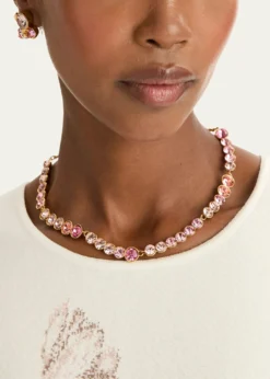 Oscar de la RentaCascade Rhinestone Necklace