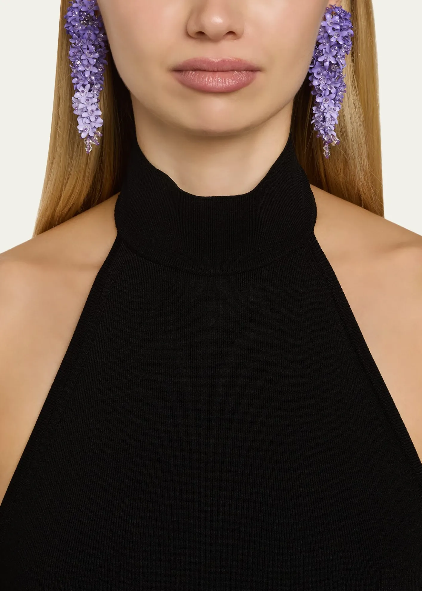 Oscar de la RentaCascading Flower Earrings