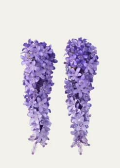 Oscar de la RentaCascading Flower Earrings