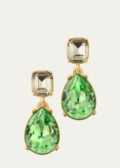 Oscar de la RentaCrystal Drop Earrings