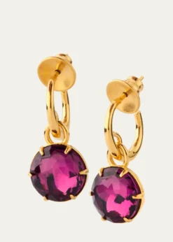 Oscar de la RentaCrystal Mini Hoop Earrings