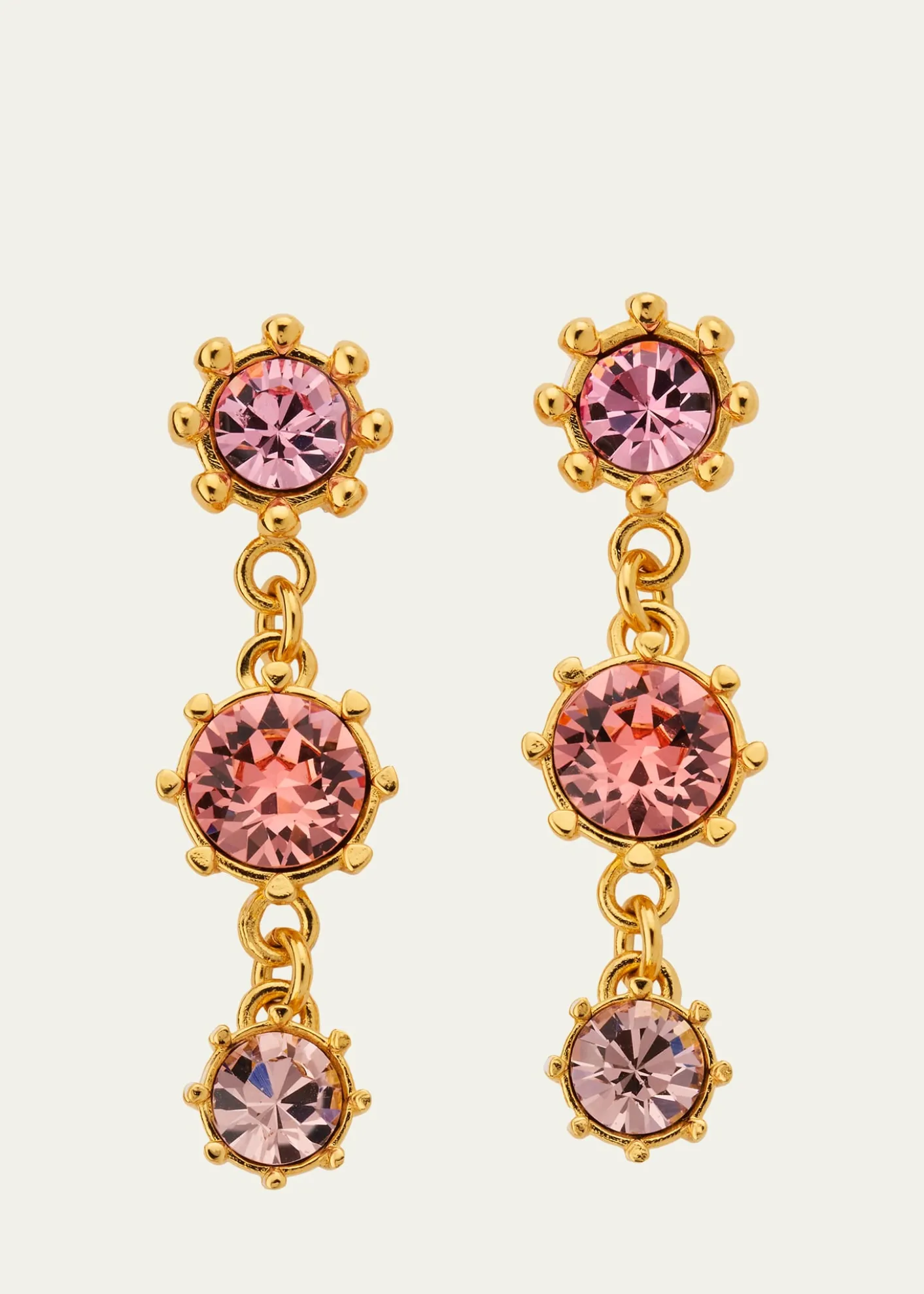 Oscar de la RentaCrystal Prong Drop Earrings