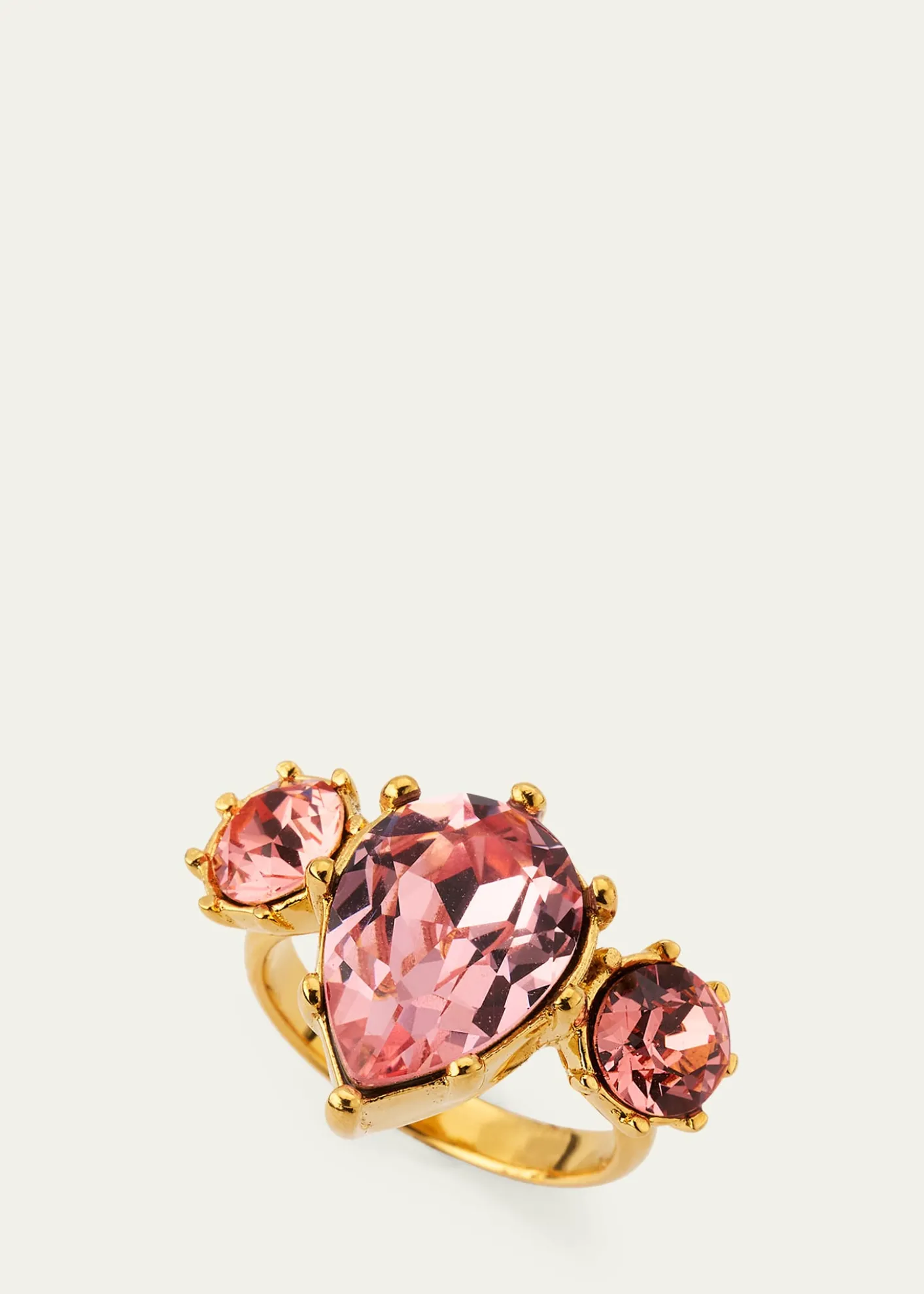 Oscar de la RentaCrystal Prong Ring