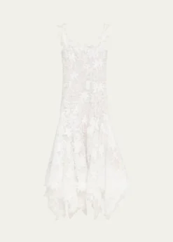 Oscar de la RentaDominican Landscape Guipure Dress