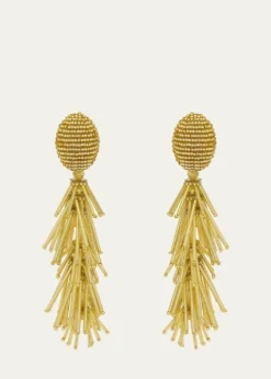 Oscar de la RentaFringe Tassel Earrings
