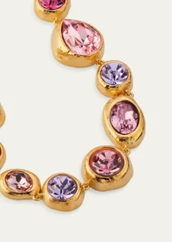Oscar de la RentaHammered Stones Chain Necklace