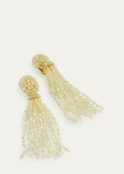 Oscar de la RentaLong Tassel Earrings
