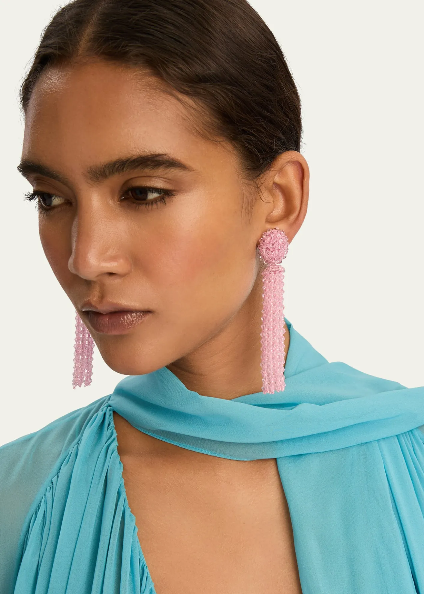 Oscar de la RentaLong Tassel Earrings