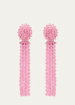 Oscar de la RentaLong Tassel Earrings