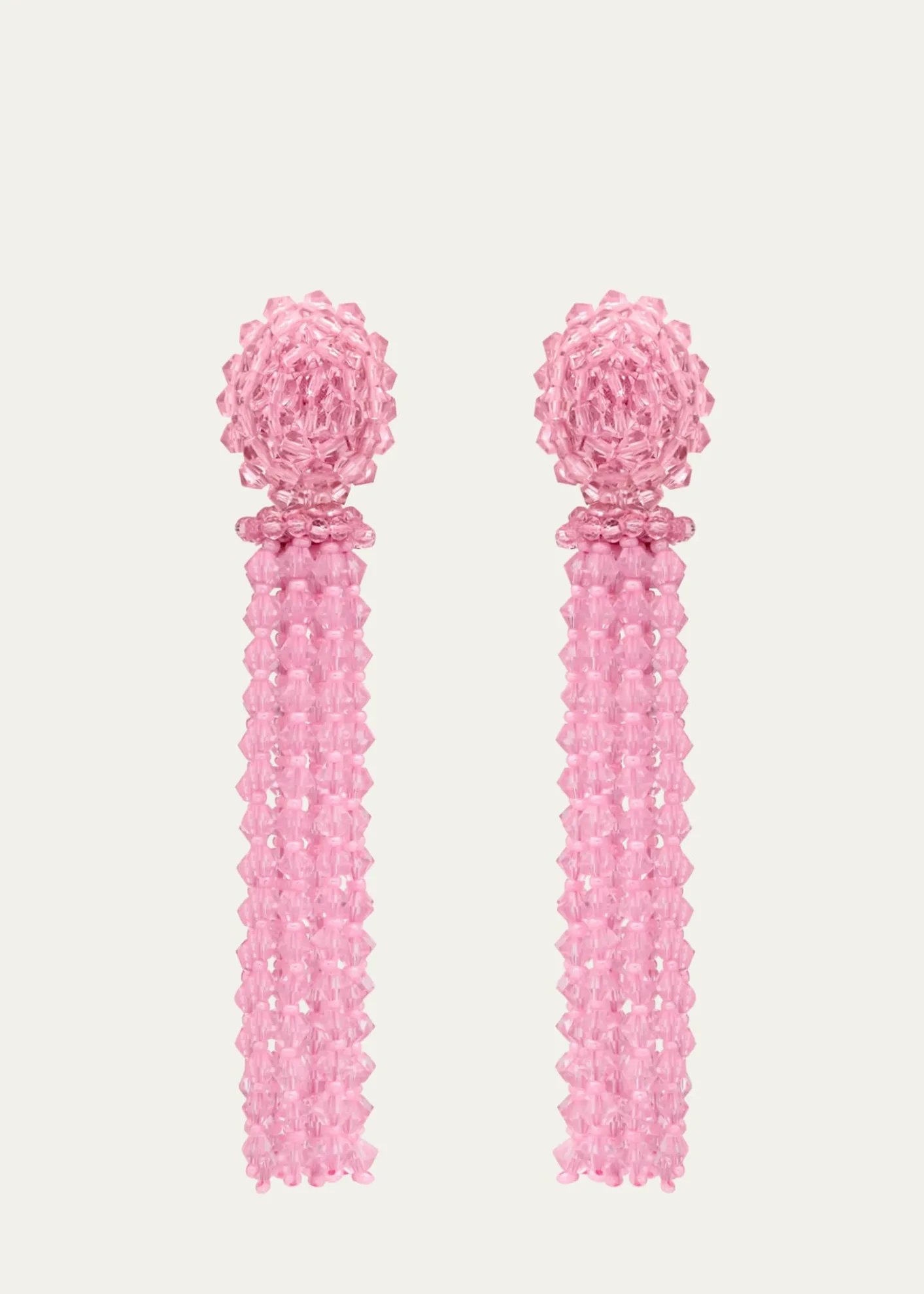 Oscar de la RentaLong Tassel Earrings