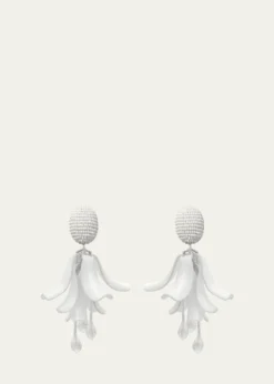 Oscar de la RentaPetal Dangle Earrings