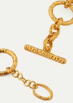 Oscar de la RentaRectangular Crystal Chain Necklace