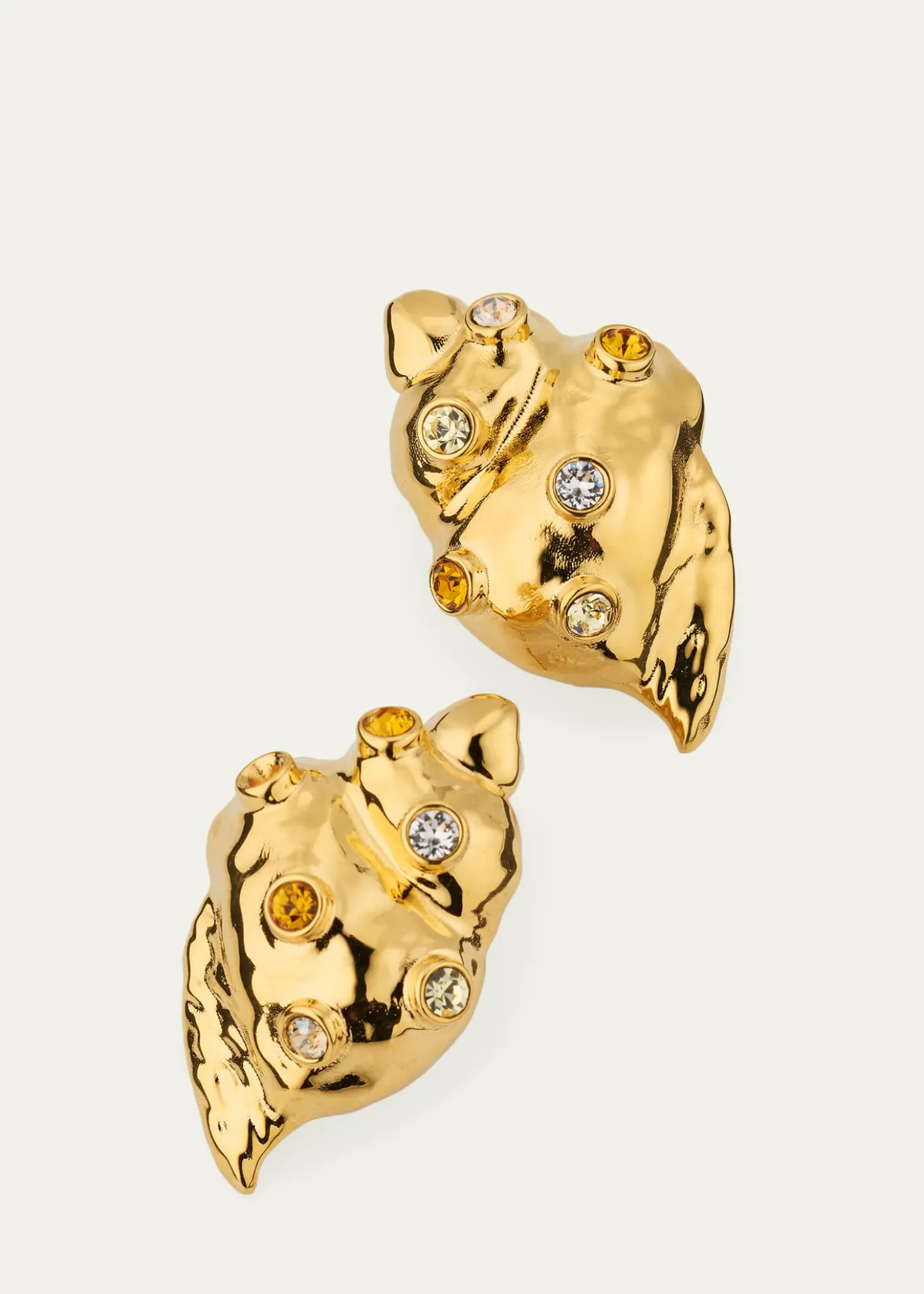 Oscar de la RentaSeashell Stud Earrings