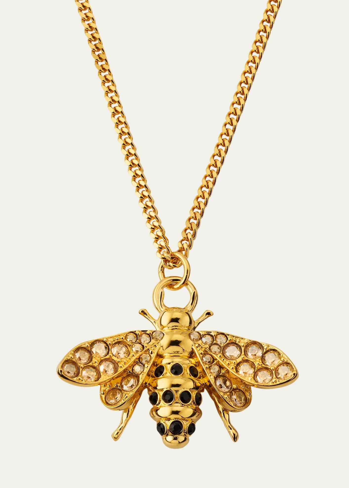 Oscar de la RentaSmall Bee Pendant Necklace