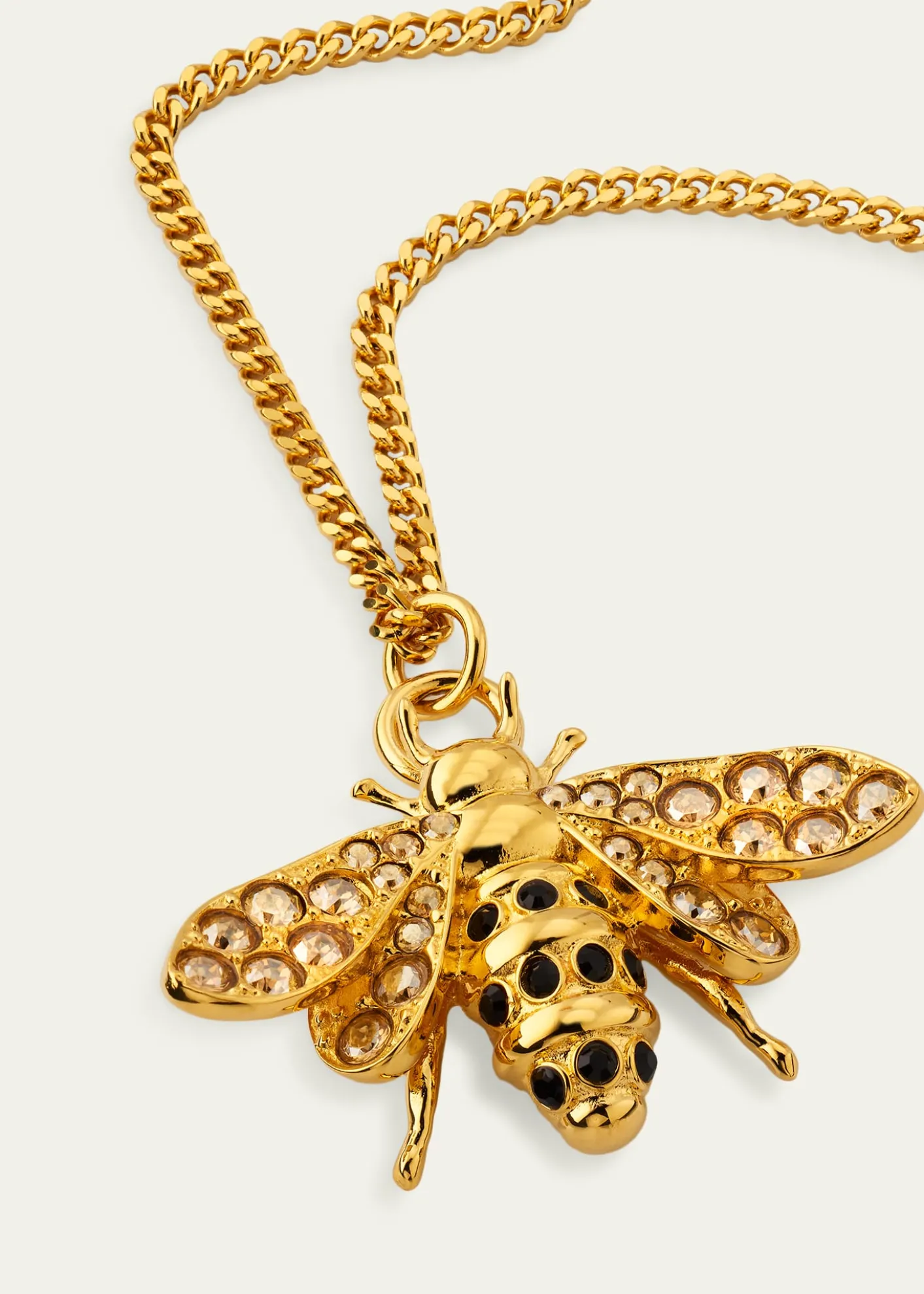 Oscar de la RentaSmall Bee Pendant Necklace