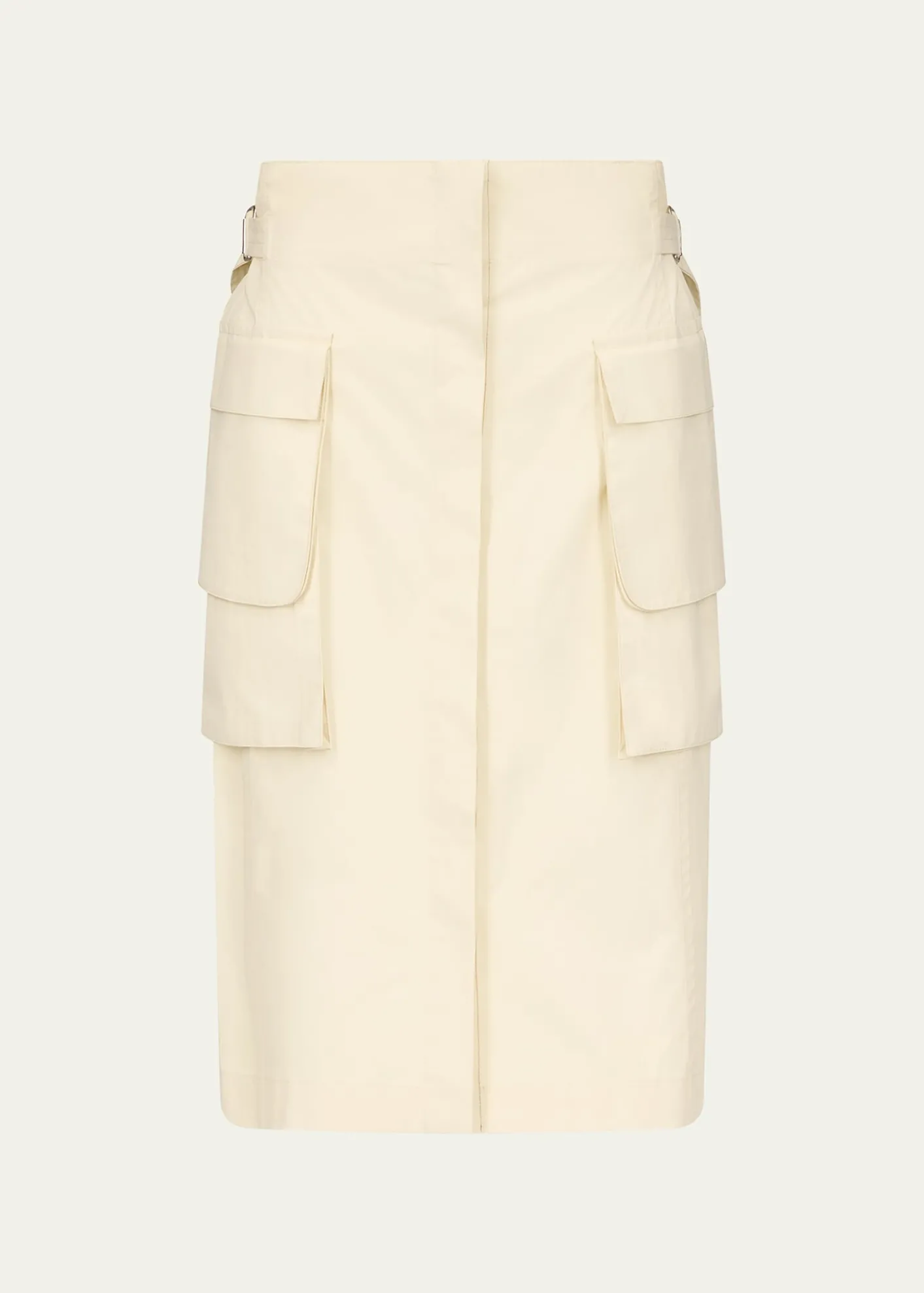 OssouGlen Knee-Length Cargo Skirt