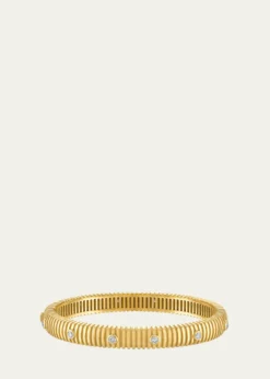 Pamela Zamore18K Yellow Gold Clio Diamond Bangle Bracelet