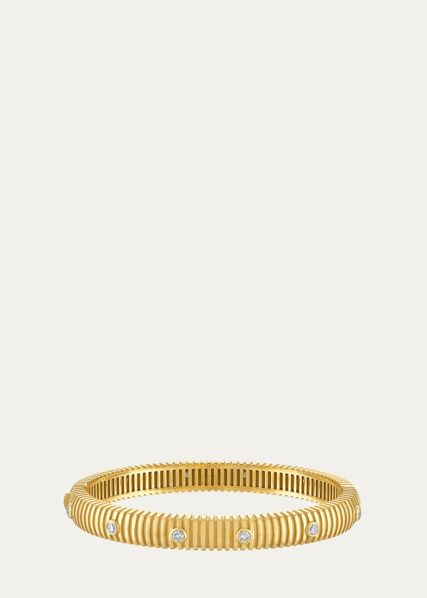 Pamela Zamore18K Yellow Gold Clio Diamond Bangle Bracelet