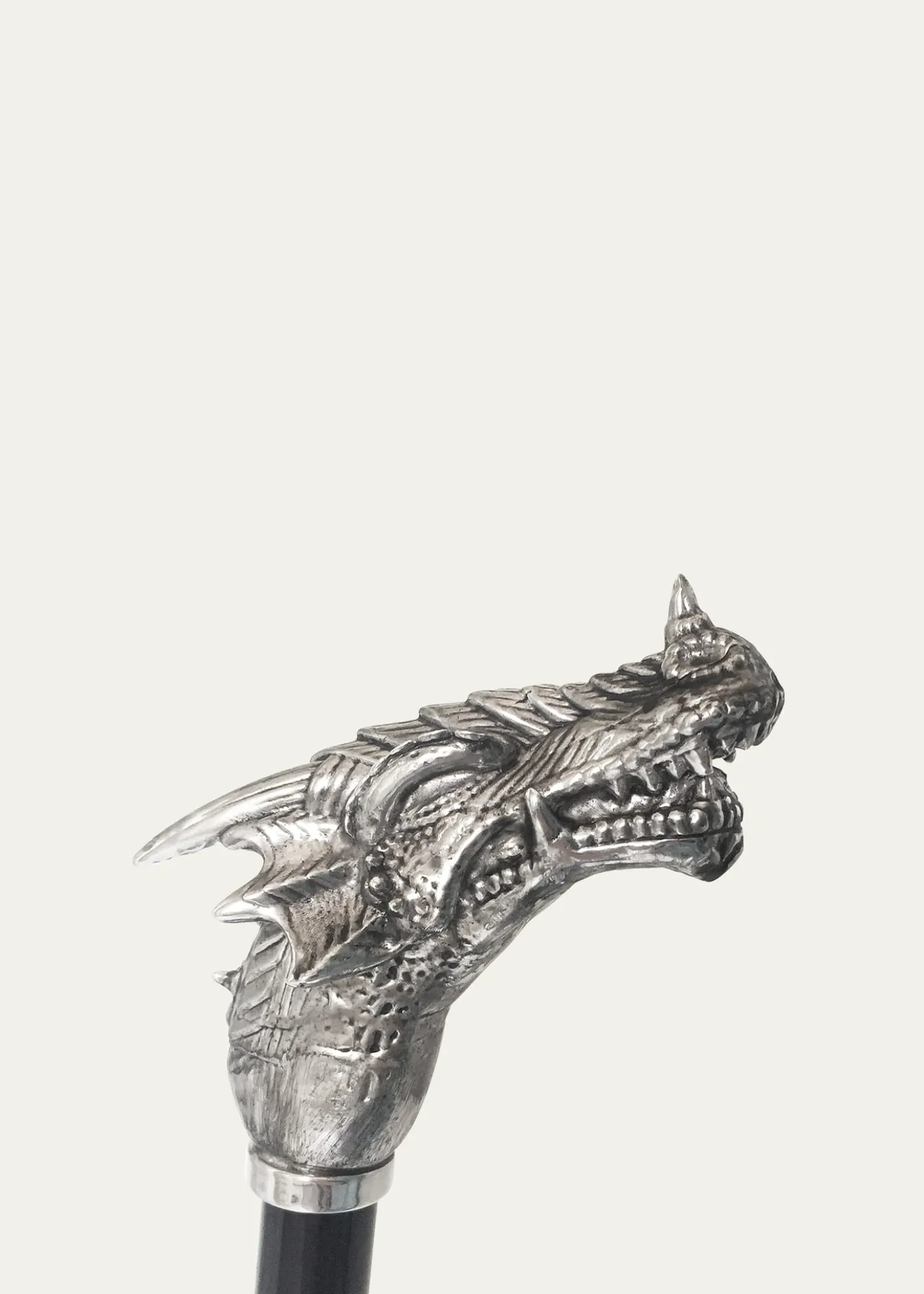 Pasotti Since 1956Men's Dragon-Handle Umbrella