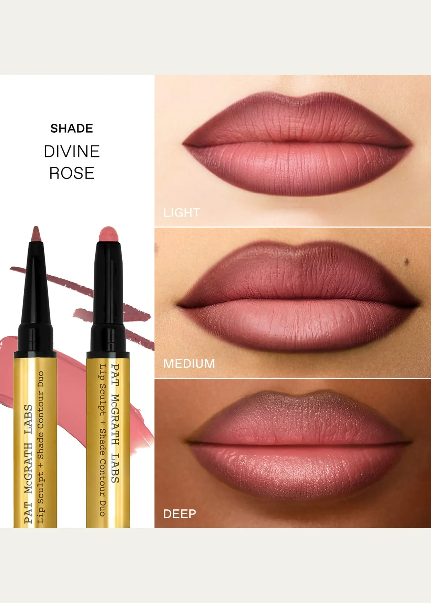 Pat McGrath LabsLip Sculpt + Shade Duo - Divine Rose