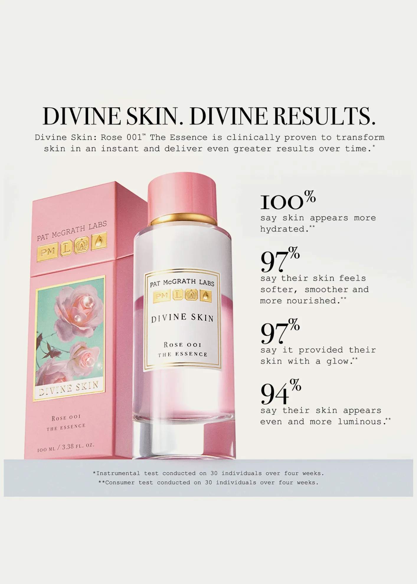 Pat McGrath Labs3.4 oz. Divine Skin Rose 001 Essence