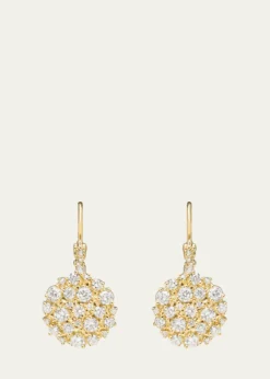 Paul Morelli18K Yellow Gold Diamond Confetti Wire Earrings