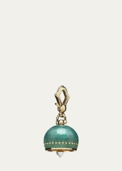 Paul MorelliEmerald Enamel Bell Charm